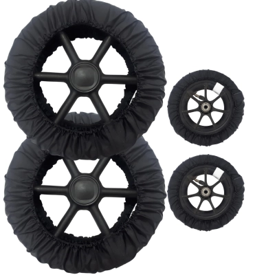 Zestaw osłonek na koła 8 i 12 cali do wózka VALCO Trend – polska produkcja